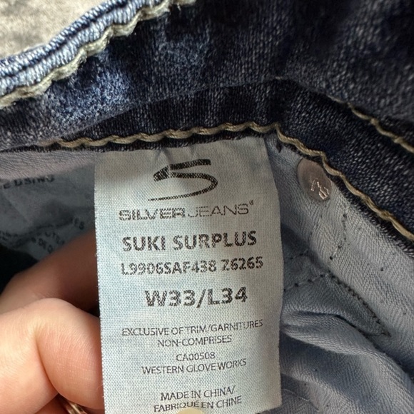 Bootcut suki surplus Silver jeans - Picture 5 of 8